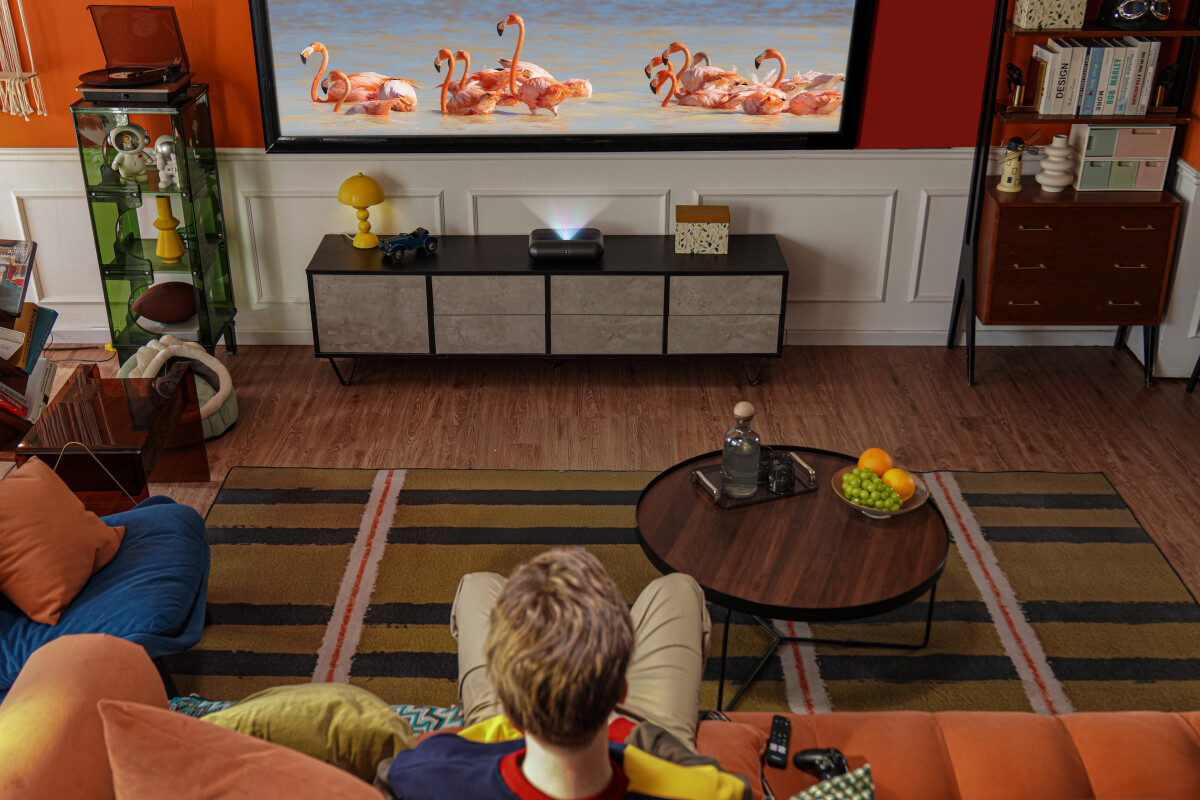 Yaber - K300S Dlp 3X Rgb Laser Ust Home Cinema Projector