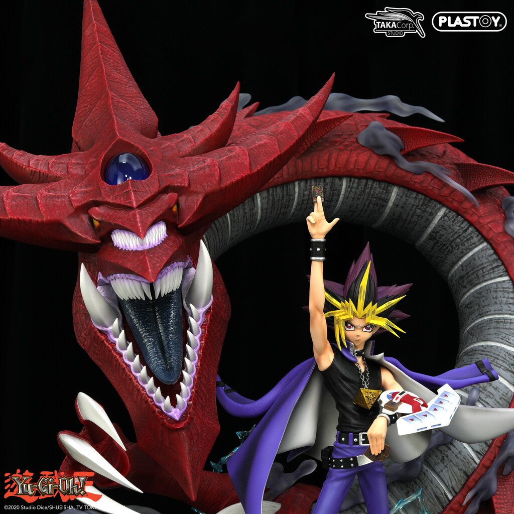 Yami Yugi Slifer - Yu-Gi-Oh Statue