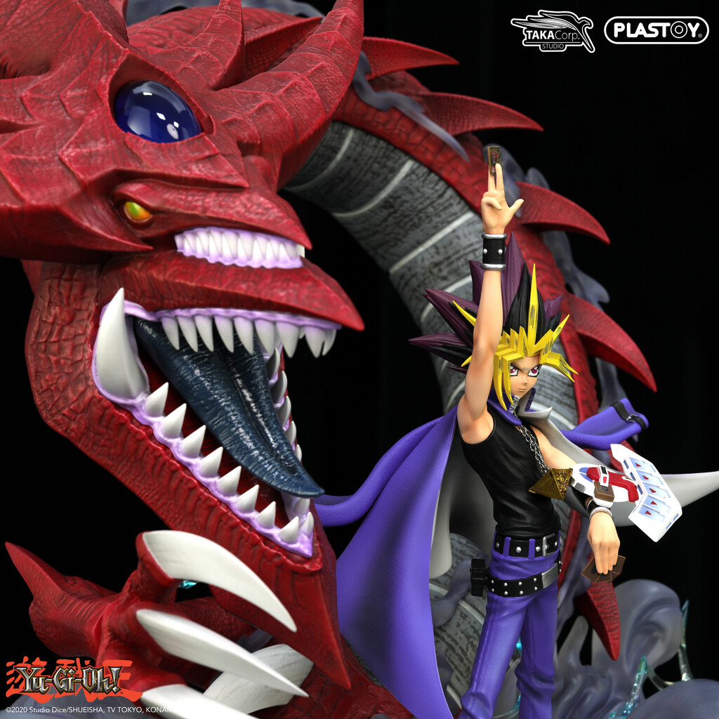 Yami Yugi Slifer - Yu-Gi-Oh Statue