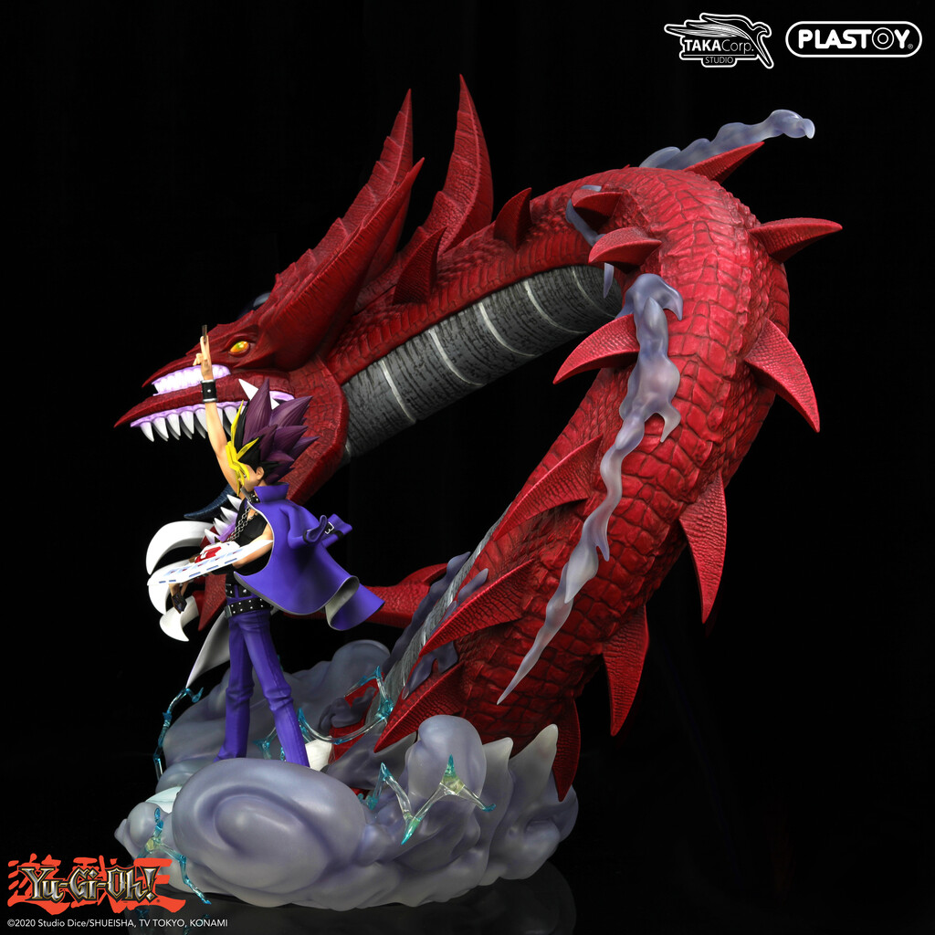 Yami Yugi Slifer - Yu-Gi-Oh Statue