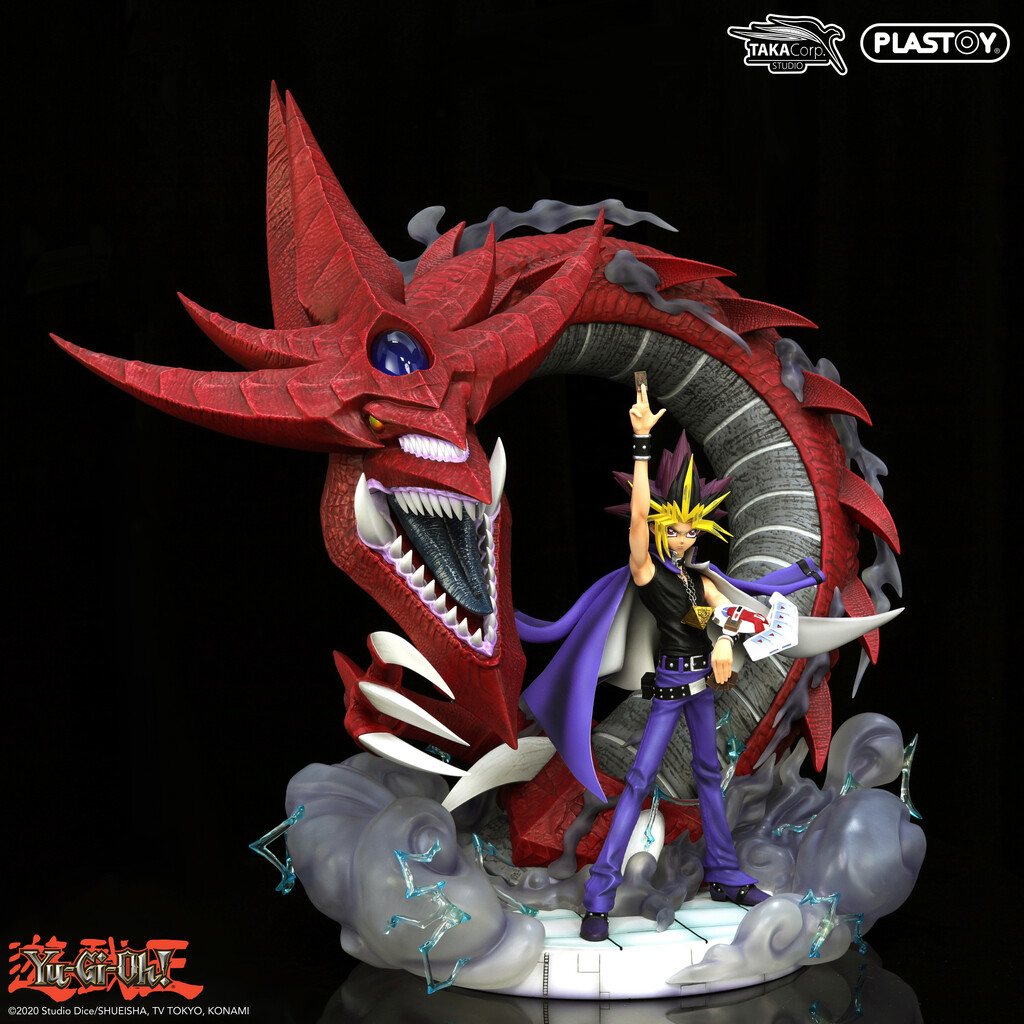 Yami Yugi Slifer - Yu-Gi-Oh Statue