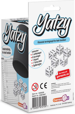 Køb Yatzy Spil fra Games4U - Gucca.dk