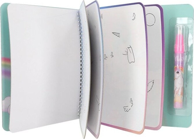 Ylvi - Aqua Magic Book - Malebog - Enhjørning