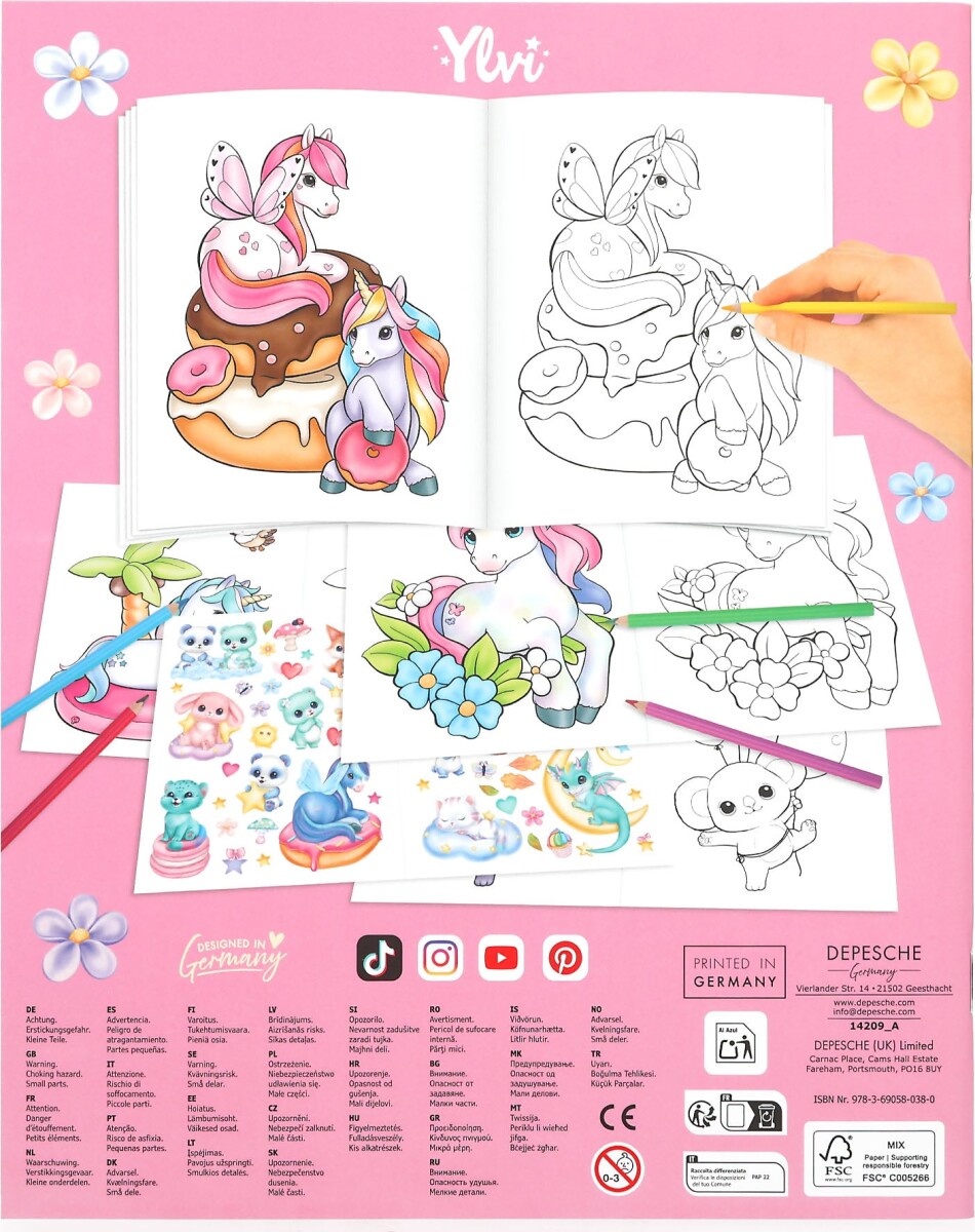 Ylvi - Create Your Unicorn Malebog
