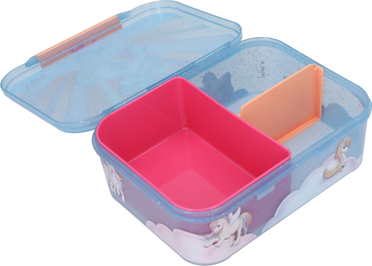 Ylvi - Madkasse Sugar Pop - Semi-Transparent Blue