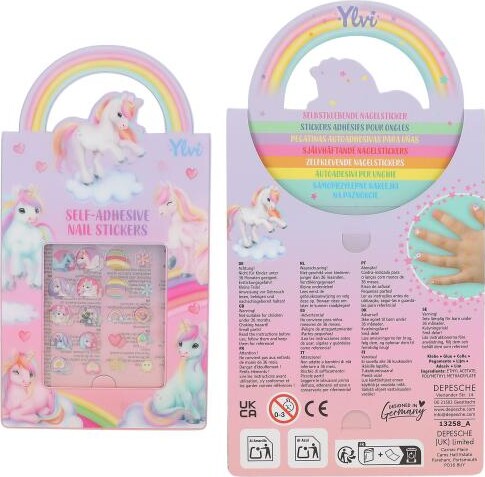 Ylvi - Negle Klistermærker Til Børn