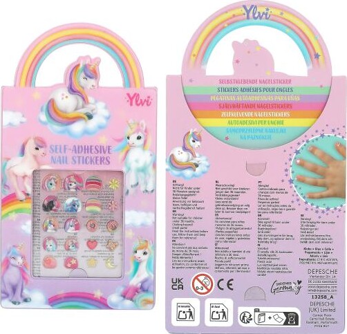 Ylvi - Negle Klistermærker Til Børn