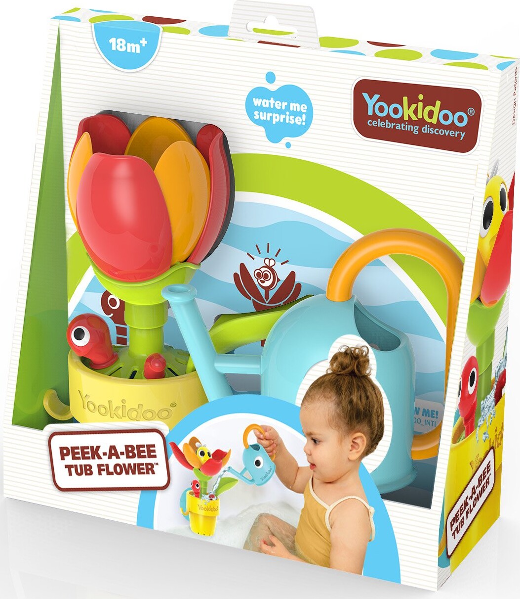 Yookidoo - Peek-A-Bee Tub Flower - Yo40221