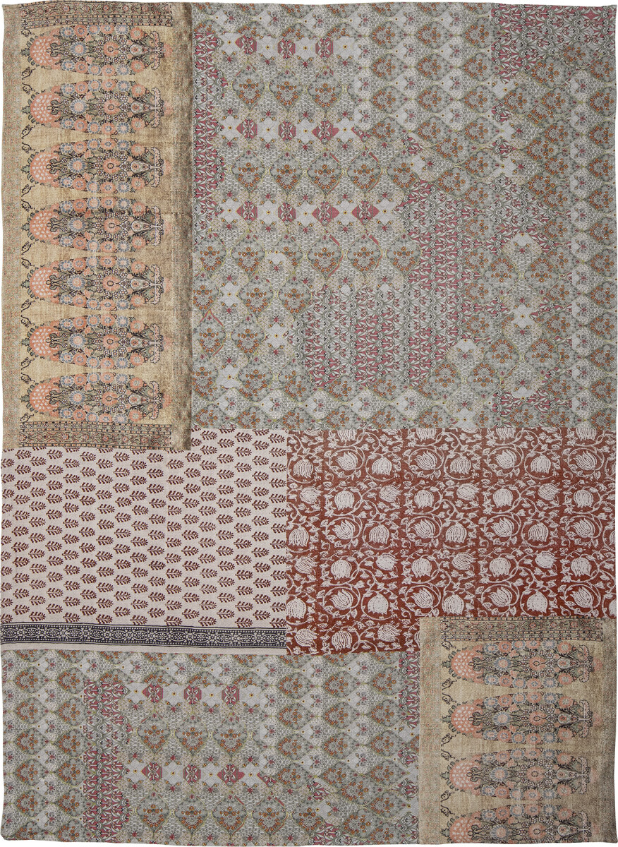 Creative Collection - Ysolde Tæppe - Rød - Bomuld - 150X215 Cm