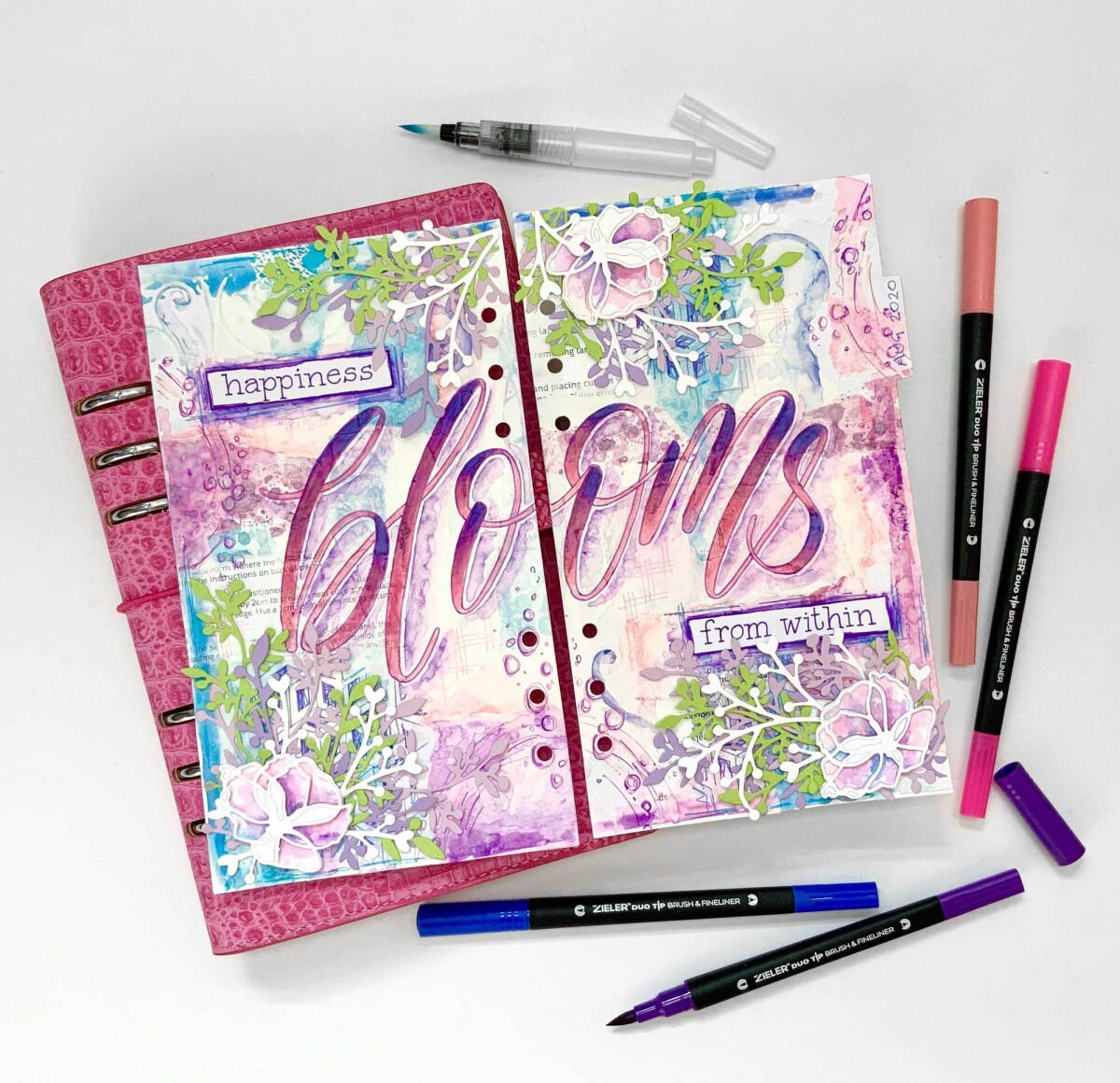 Zieler - Duo Tip Tusser Og Fineliners - 24 Farver