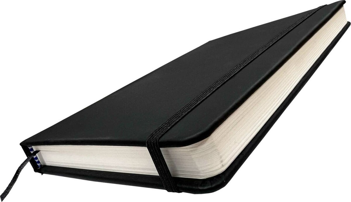 Zieler - Sketch Book - Skitsebog - Sort - 210X130 Mm - 80 Ark