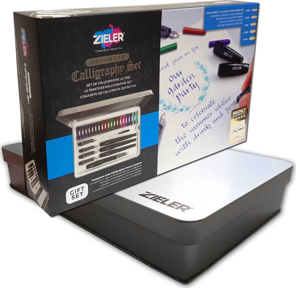 Kalligrafisæt - Zieler - 32 Dele