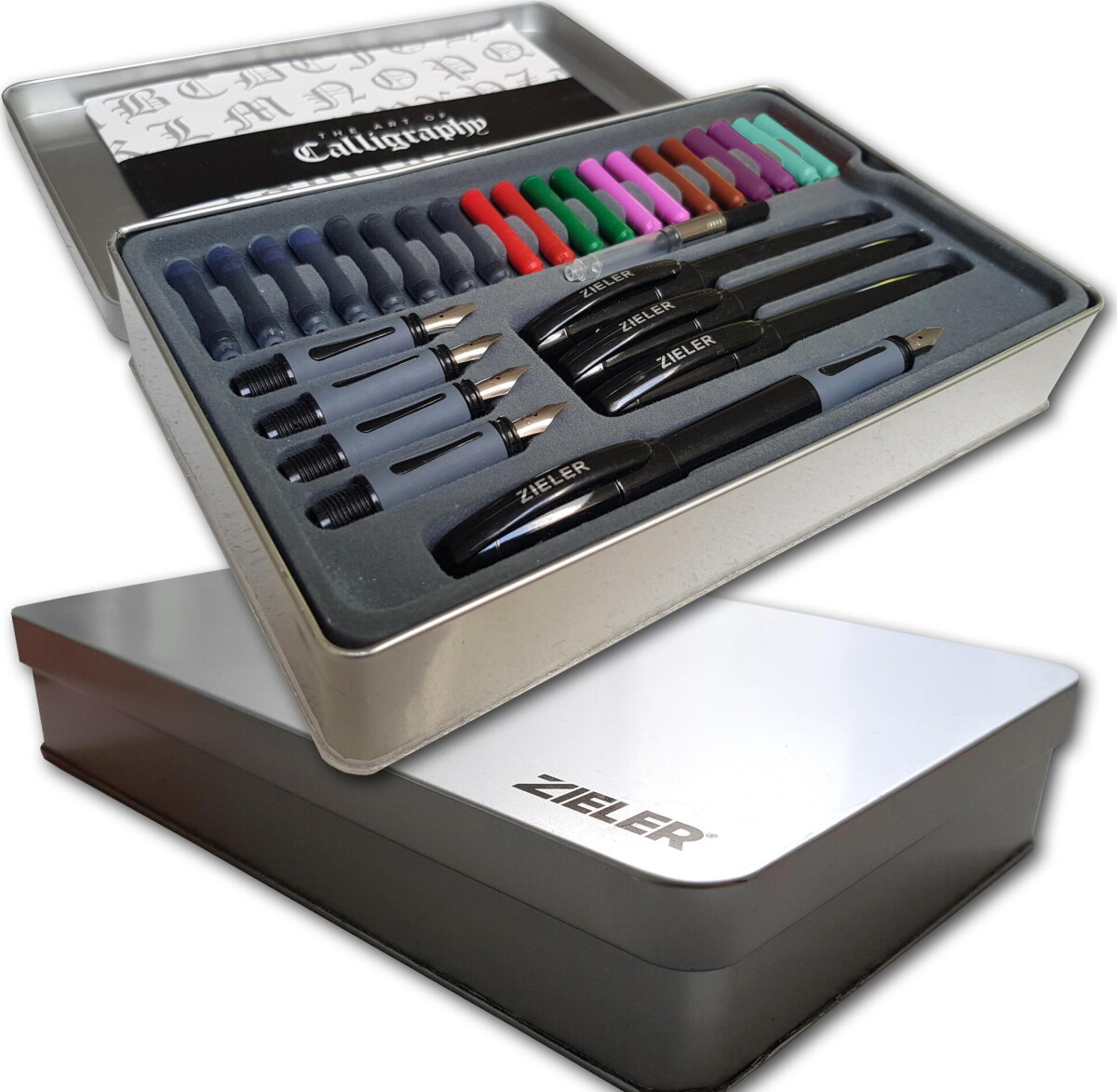 Kalligrafisæt - Zieler - 32 Dele