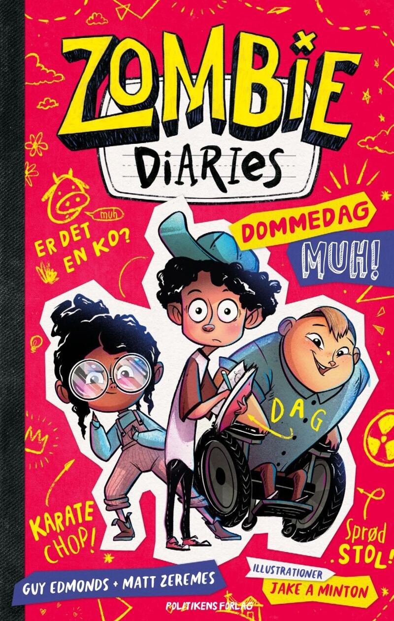 Zombie Diaries 1 - Dommedag Muh! af Guy Edmonds - Hardback Bog - Gucca.dk