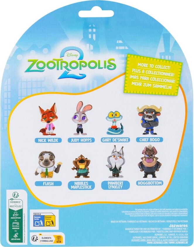 Zootropolis 2 Figurer - 5 Stk