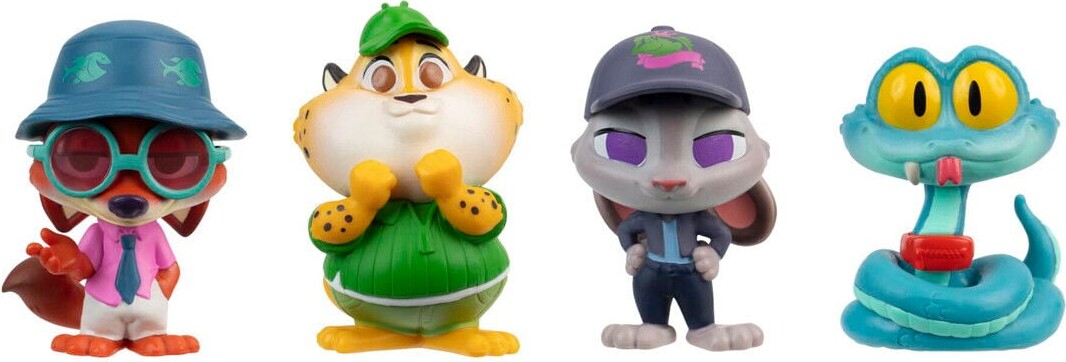 Zootropolis 2 Figurer - 5 Stk