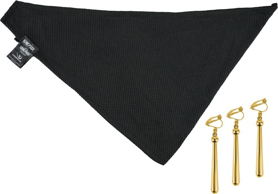Zoro S Bandana And Earrings - One Piece Cr1990