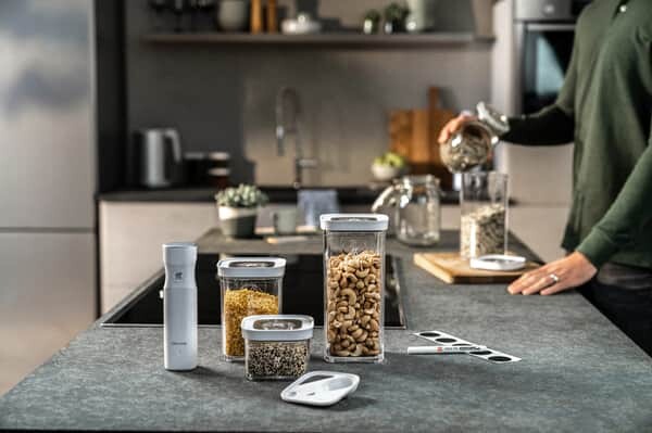 Zwilling - Fresh Save Cube Vakuum Opbevaringssæt - 6 Dele