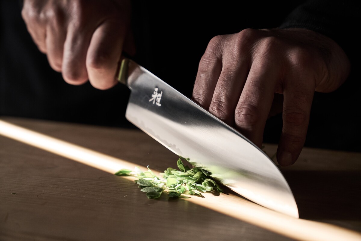 Zwilling - Koya 4000Fcv2 Santokukniv - Beige - 18 Cm