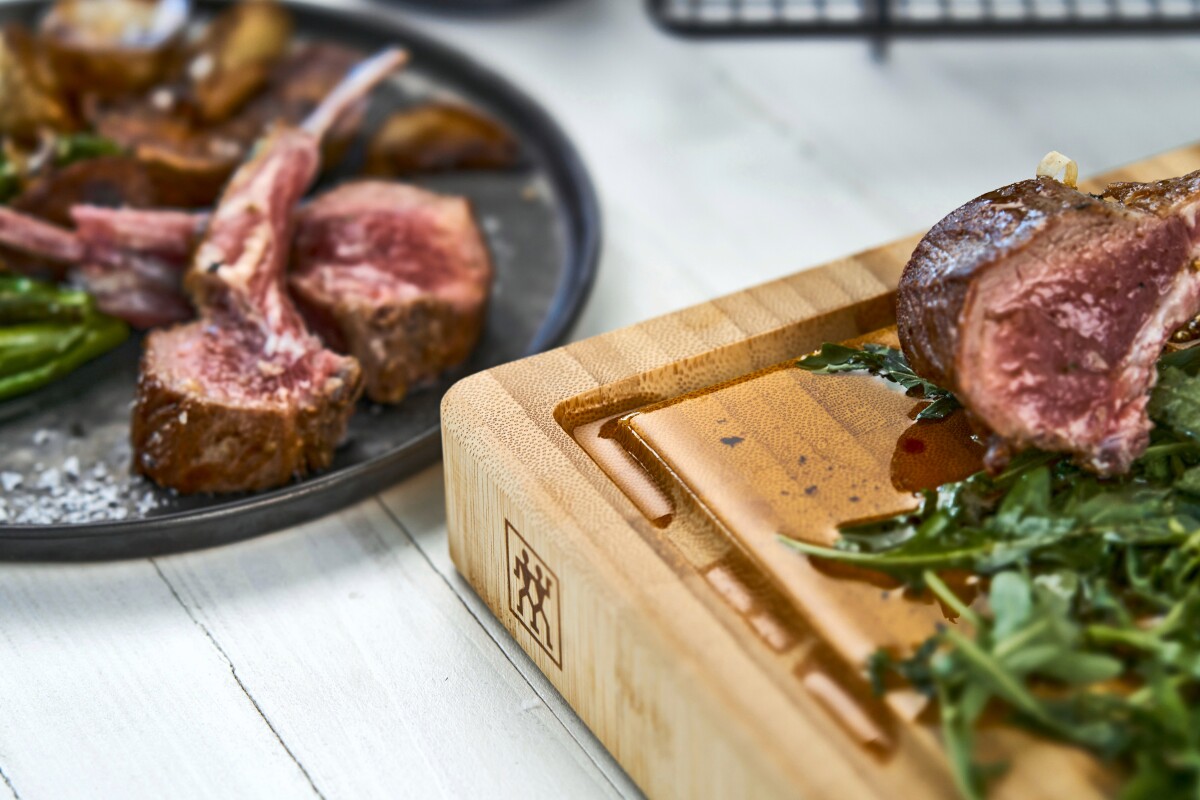 Zwilling - Skærebræt I Bambus Træ - 25X18 Cm