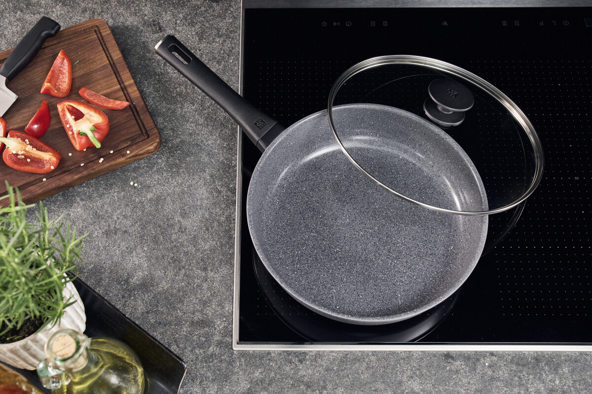 Zwilling - Terreno Plus Sauterpande - Keramisk - Ø 28 Cm - Grå