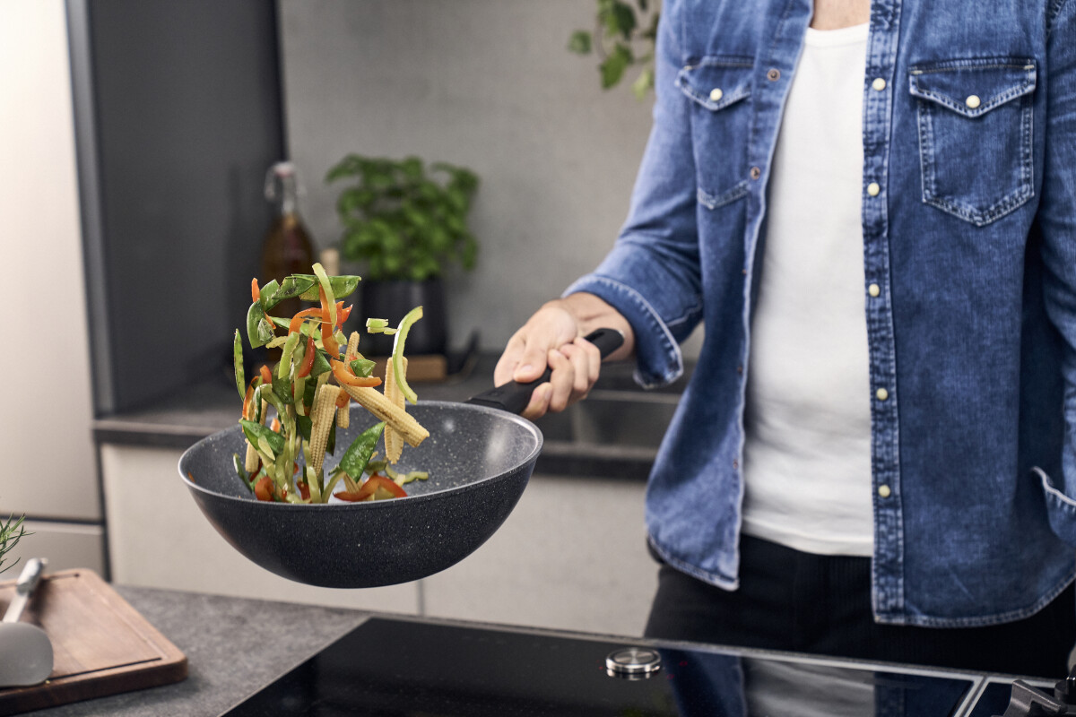 Zwilling - Terreno Plus Wok Pande - Keramisk - Ø 28 Cm - Grå