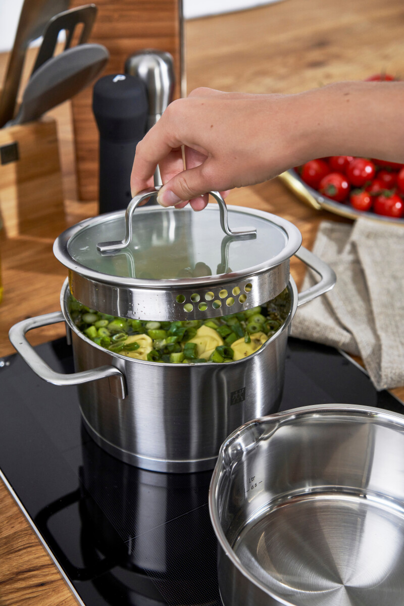 Zwilling - Trueflow Grydesæt - Rund Rustfrit Stål - 4-Pcs