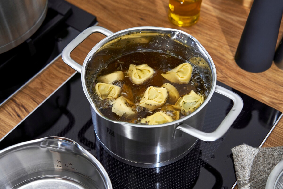 Zwilling - Trueflow Grydesæt - Rund Rustfrit Stål - 4-Pcs