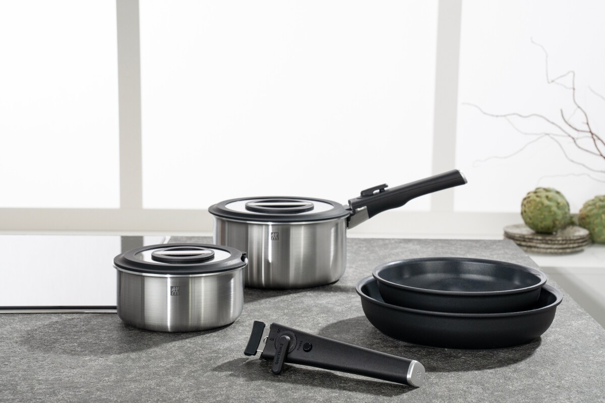 Zwilling - Unlock Grydesæt - 5-Dele 1810 Rustfrit Stål