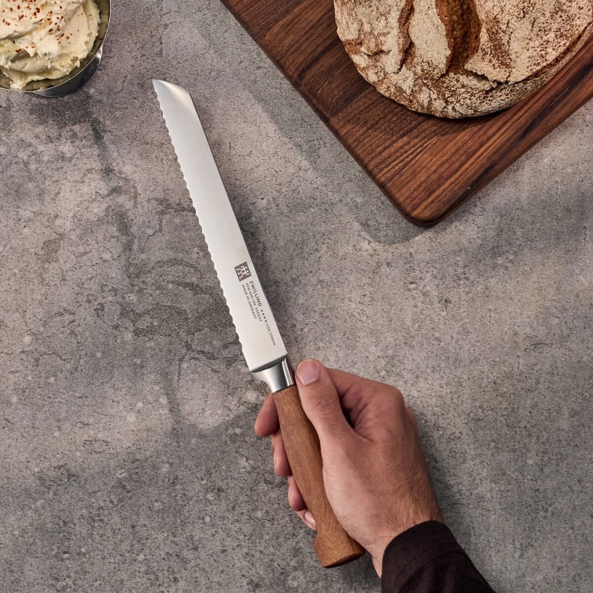 Zwilling - Vier Sterne Wood Brødkniv - 20 Cm
