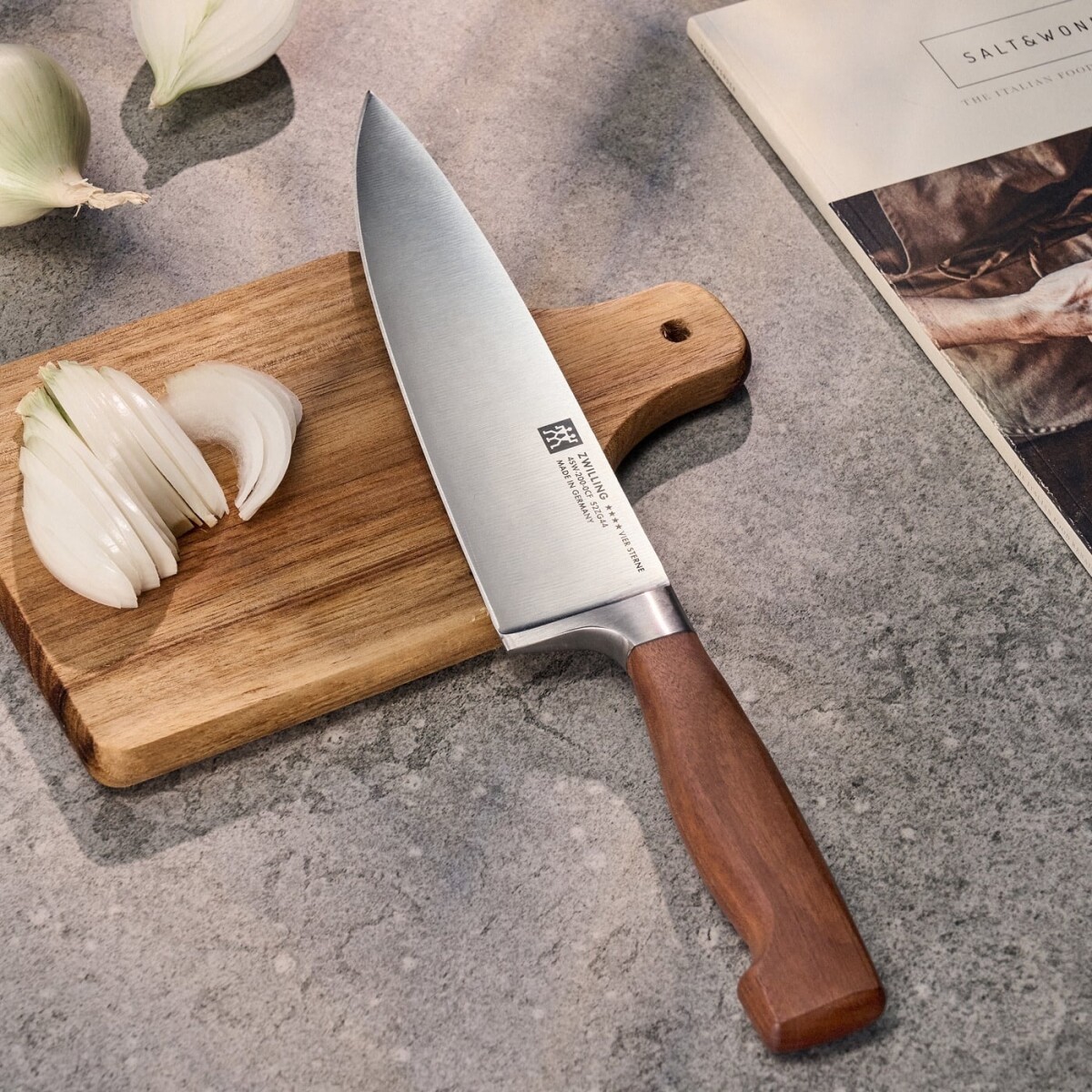 Zwilling - Vier Sterne Wood Kokkekniv - 20 Cm