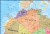 Maps International - Afrika Plakat - 101X121 Cm - Politisk - 1 8 Mio