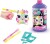 Airbrush Plush - Bamse - Neon Mini Mystery - Diy Sæt - 29 Dele