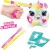 Airbrush Plush - Bamse - Neon Mini Mystery - Diy Sæt - 29 Dele