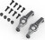 Aluminum Portal C-Hub Set Gunmetal - Hp161159 - Hpi Racing