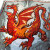 Amber Dragon-Skjold