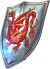 Amber Dragon-Skjold