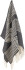 Bloomingville - Anek Plaid - Sort - Bomuld - 150X130 Cm