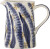 Bloomingville - Anuuk Vase Kande - Blå - Stentøj - H 21 Cm