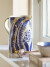 Bloomingville - Anuuk Vase Kande - Blå - Stentøj - H 21 Cm