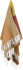 Bloomingville - Ara Plaid - Brun - Akryl - 150X130 Cm