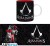 Assassin S Creed - Krus - 320 Ml - Våbenskjold Sort Og Rød - Subli X2