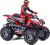 Atv Motorsport Rc 1 8 2 4Ghz Red - Tec-Toy