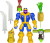 Avengers - Mixmashers Figur - 15 Cm - Assorteret - Hasbro F9266