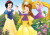 Educa - Disney Princess Puzzle - Snehvide Belle Rapunzel - 100