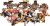 Disney Puslespil - Orkester - High Quality Panorama - 1000 Brikker -