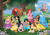 Disney Puslespil - Prinsesser - Color - Clementoni - 104 Brikker