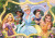 Disney Princess Puslespil - Super Color - 104 Brikker - Clementoni