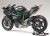 Tamiya - Kawasaki Ninja H2R Motorcykel Byggesæt - 1 12 - 14131