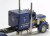 Tamiya - Rc Full Option - Grand Hauler Metal Blue Fjernstyret Lastbil - 1